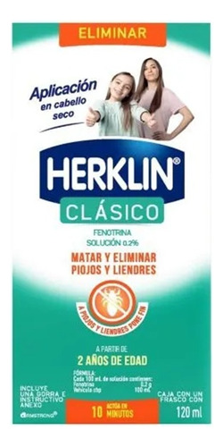 Herklin Nf Herklin Nf Shampoo, 1 Frasco 120 Ml - Armstrong Laboratorios De México, S.a. De C.v.