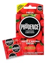Condones De Látex Prudence Sabor Y Aroma Fresa 3 Condones