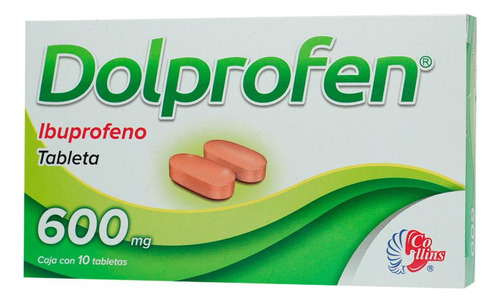 Dolprofen Tableta 600 Mg, 10 Tabletas