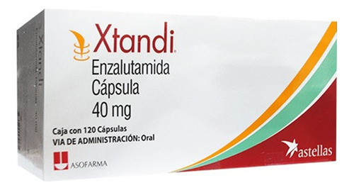 Xtandi Cápsulas 40 Mg, 120 Cápsulas - Astellas Pharma Tech Co Ltd.