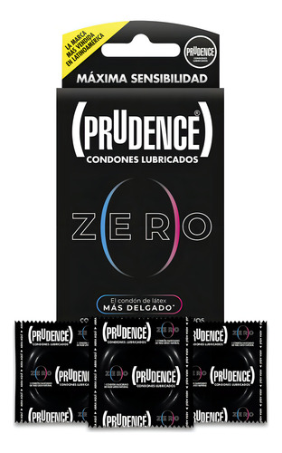 Prudence Zero Condones Ultra Delgados 3 Piezas