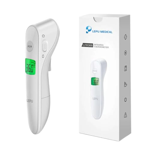 CREATIVE MEDICAL | Termómetro Infrarrojo Para Bebés | Termómetro Digital Preciso Y Rápido Para Medición De Temperatura Sin Contacto | Ideal Para Bebé Y Toda La Familia | Medidor Láser Multifuncional