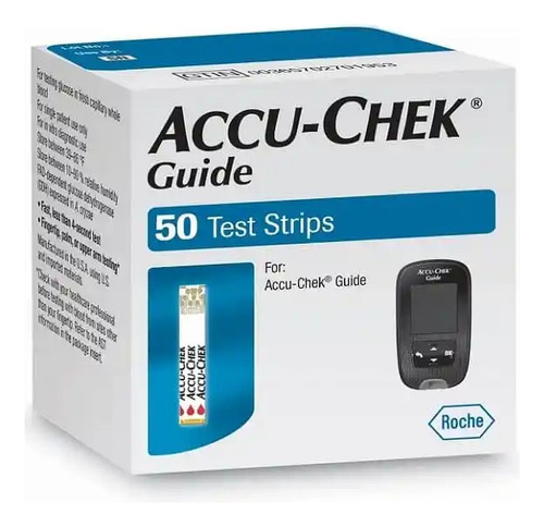 Accu Check Guide Tiras Reactivas De Glucosa 50 Pzas