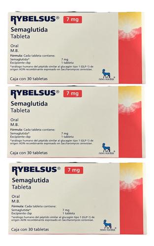 Rybelsus 7mg Pack 3 Piezas