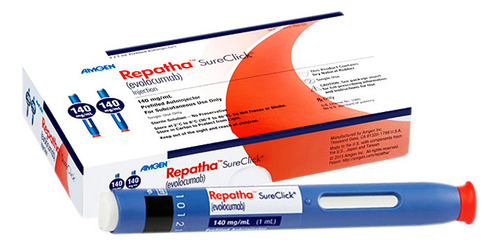 Repatha Solución Inyectable En Pluma 140 Mg/ml, 1 Pluma Precargada 1 Ml
