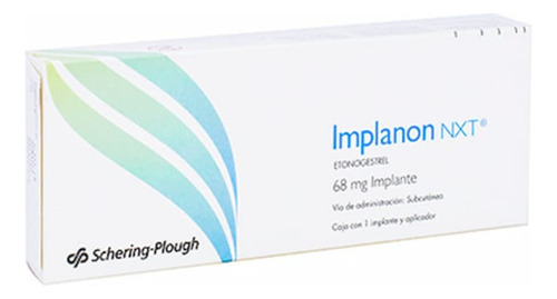 [7501050629430] Implanon Implante 68 Mg, 1 Implante + Aplicador