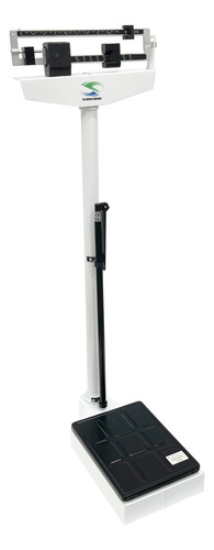 [SC-B20] Báscula Con Estadimetro Soporta 200kg, Tallímetro 1.9 M