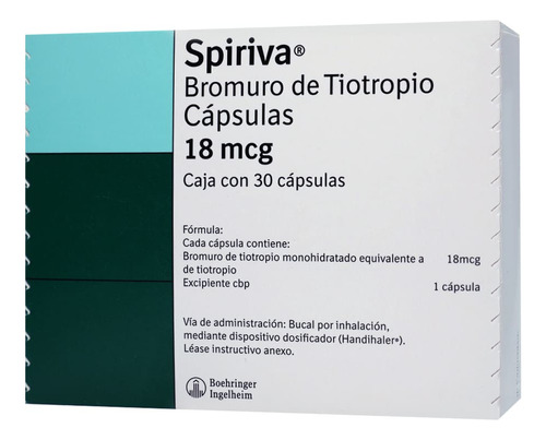 [7501037980226] Spiriva Cápsula 18 Mcg, 30 Cápsulas