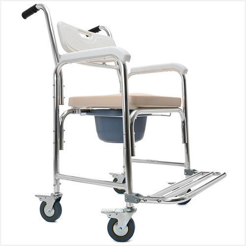 [SC-420] Silla Para Baño Discapacitados 3 En 1 Ducha Comodo Wc Ruedas Hilphy Medical Hil098-1
