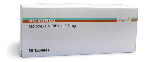 [7506335703393] Metotrexato 2.5 Mg Ac-vonda Caja Con 50 Tabletas