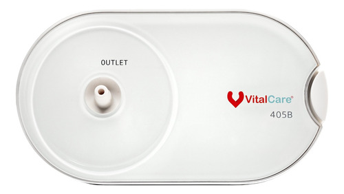 Nebulizador De Compresor Vitalcare 405b Blanco 127v