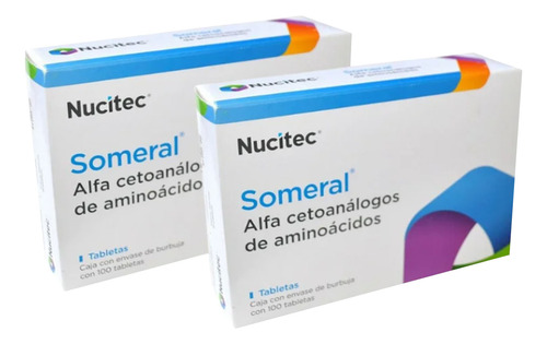 [Someral2PK] Someral Alfa Cetoanálogos De Aminoácidos Pack 200 Tabletas