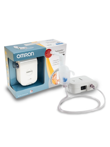 Nebulizador De Compresor Omron Elite Blanco