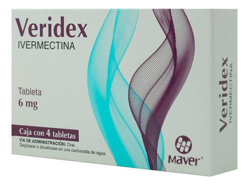 [7502009747366] Veridex Tableta 6 Mg, 4 Tabletas