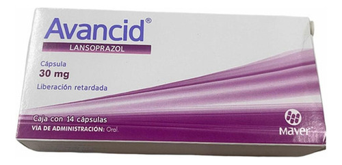 [7502009740756] Avancid Cápsula 30 Mg, 14 Cápsulas