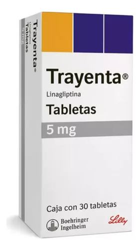 [TYNT] Trayenta 5mg Linagliptina Con 30 Tabletas