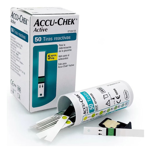 [4015630064076] Accu Chek Active Caja Con 50 Tiras Reactivas