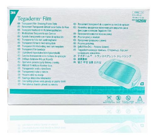 [TEG10x12] Tegaderm Film 3m 10x12 Cm C/50 Parches