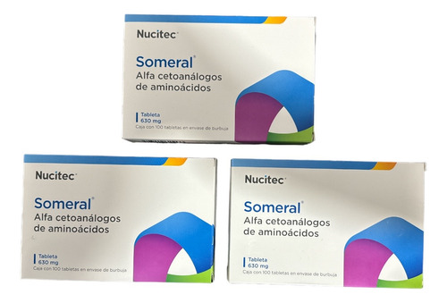 [SOM3PK] Someral Alfa Cetoanálogos De Aminoácidos 300 Tabletas
