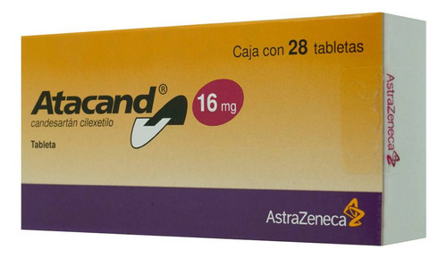 [7501098604529] Atacand Tabletas 16 Mg, 28 Tabletas