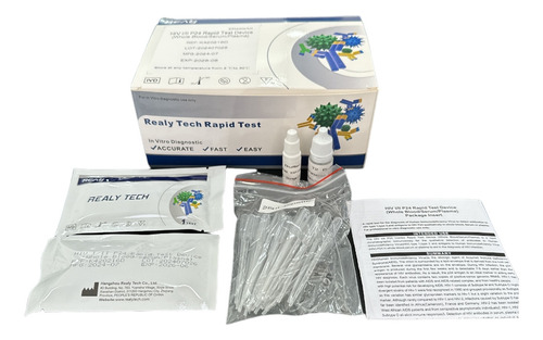 [K420216D] Prueba Rápida Vih 1/2 P24 Caja 25 Pruebas