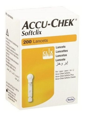 [4015630006779] Lancetas Accu - Chek Softclix Caja Con 200 Lancetas