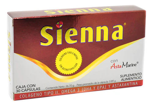 Sienna Suplemento Alimenticio A Base De Colágeno
