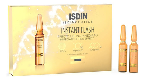 Isdinceutics Instant Flash, Solución Facial Con Efecto Lifti