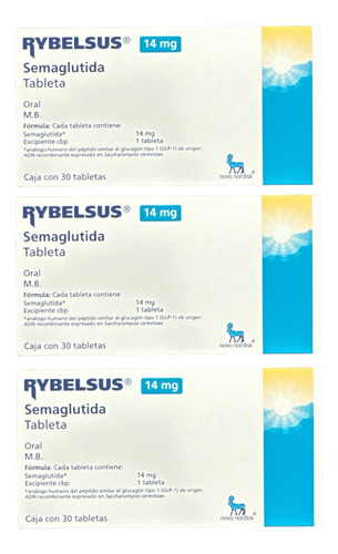 [Rybelsus14MG3PK] Rybelsus 14mg Kit 3 Piezas