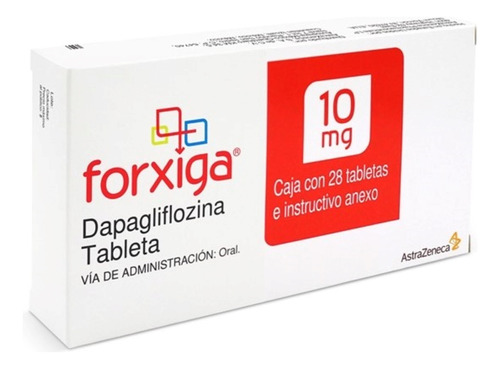 [FRXG2] Forxiga Tableta 10 Mg, 28 Tabletas