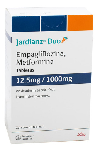 [7501034664082] Jardianz Duo Tableta 12,5 Mg/1000 Mg, 60 Tabletas