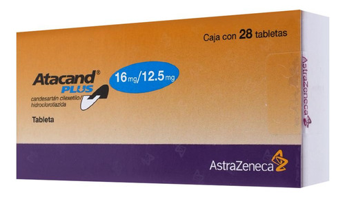 [7501098633260] Atacand Plus Tableta 16 Mg/12.5 Mg, 28 Tabletas