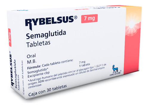 [Rybelsus7MG] Rybelsus Tableta 7 Mg, 30 Tabletas