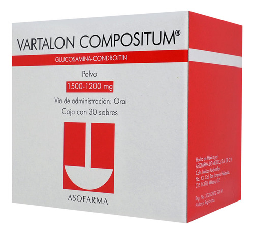 [7501871720590] Vartalon Compositum Polvo 1500 Mg/1200 Mg, 30 Sobres