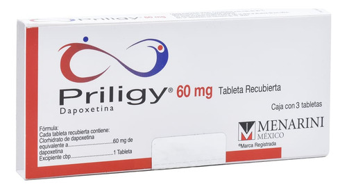 [7503013834011] Priligy Tabletas Recubiertas 60 Mg, 3 Tabletas