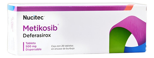 [7506353200324] Metikosib Tableta 500 Mg, 28 Tabletas - Nucitec, S.a De C.v